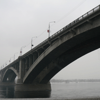 Комунальный мост Красноярск